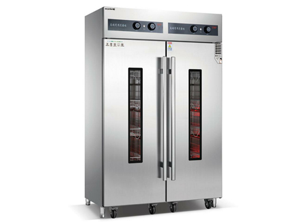光波熱風(fēng)B款推車(chē)消毒柜